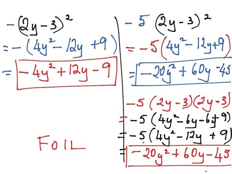 Showme Expanding Quadratics