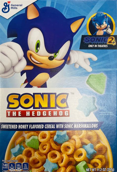 General Mills Cereal Sonic The Hedgehog 317 G