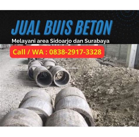 Buis Beton Berkualitas Untuk Septic Tank Dan Sumur Resapan Di Surabaya