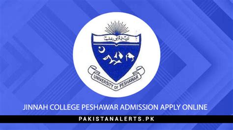 Jinnah College Peshawar Admission Apply Online 2024