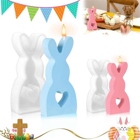 Lot De Moules En Silicone En Forme De Lapin De P Ques Pour P Ques