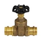 Everbilt 1 In X 1 In Brass FPT Compact Pattern Threaded Gate Valve