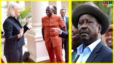 Raila In Panic After Ruto Urgently Meets Meg Whitman Youtube