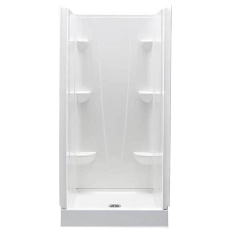 A2 A2 3232cs Aw A2 Composite 32 In L X 32 In W X 76 In H White Shower