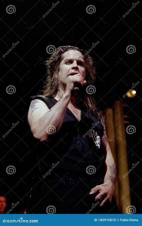 Ozzy Osbourne during the Concert Editorial Image - Image of milano ...