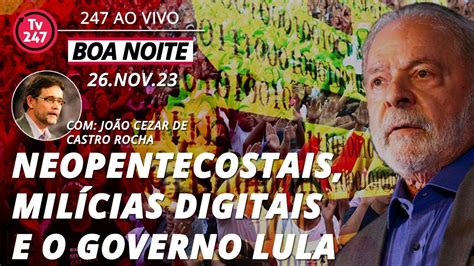 Boa noite 247 Bolsonaro convoca ato na Paulista e não vai 26 11 23