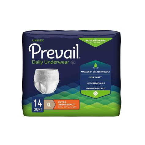 Prevail Extra Underwear