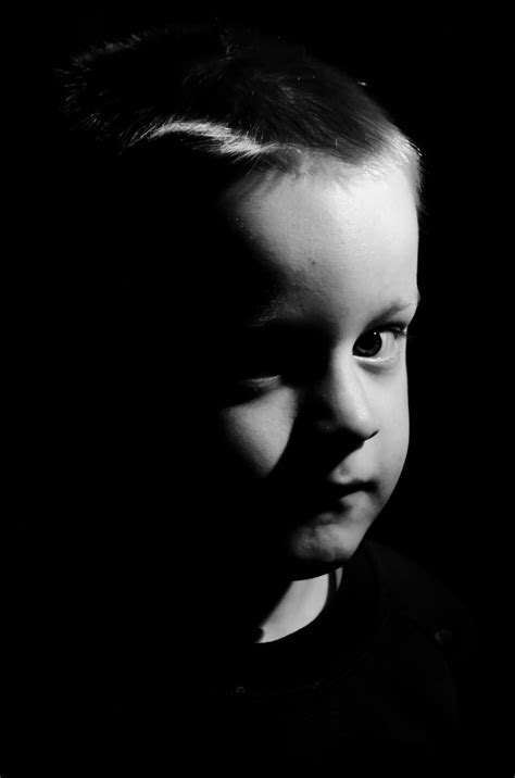child face  shadow  stock photo public domain pictures