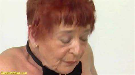 Saggy Tit Extreme Horny German 78 Years Old Enjoys Her First Rough And