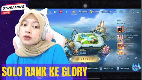 Cewek Bisa Solo Rank Ke Glory Youtube