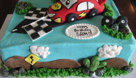 Lightning Mcqueen Cake - CakeCentral.com