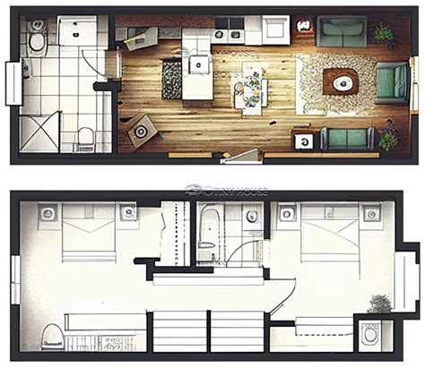 Maximize Living Space With Open Tiny House Floor Plans O Tiny House