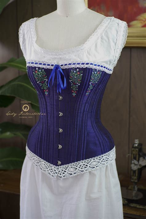 1878 Corset PDF PATTERN H S Strauss Waist 21 39 Inch 53 3 99cm