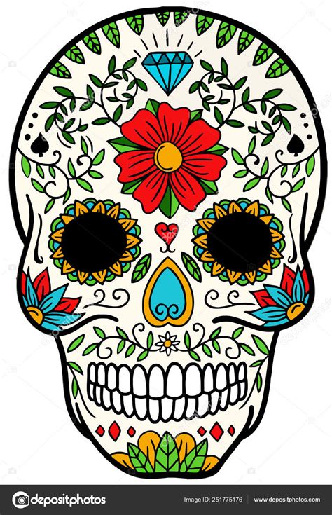 Calavera Skull Art