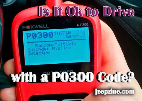 How To Deal With A P0300 Code When Driving