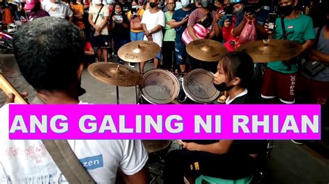 Flawless Kung Magdrums Si Rhian Ang Batang Drummer Youtube