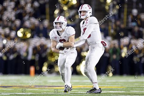 Stanford Quarterback Tanner Mckee 18 Hands Editorial Stock Photo ...