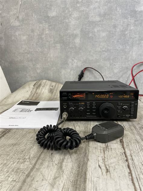 Yahoo オークション ICOM IC 820D DUAL BAND ALL MODE TRANSCEIVER