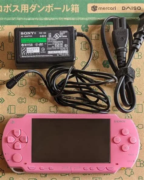 Psp Playstation Portable Psp Pink Sony Game Japan Console No