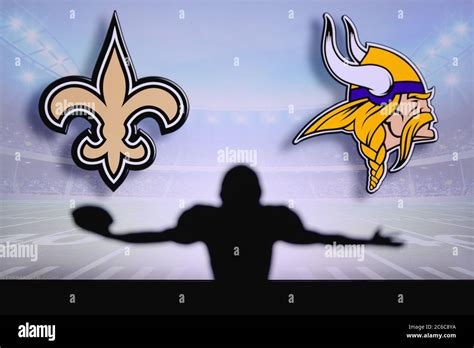 New Orleans Saints Vs Minnesota Vikings Nfl Game American Football