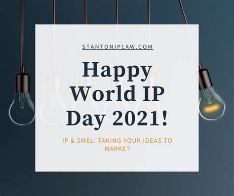 World IP Day 2021 IP SMEs Bochner PLLC