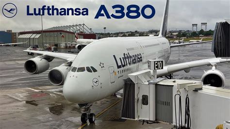 Boston To Munich Lufthansa Airbus A380 FULL FLIGHT REPORT