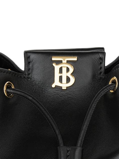 Actualizar 68 Imagen Burberry Monogram Motif Leather Bucket Bag