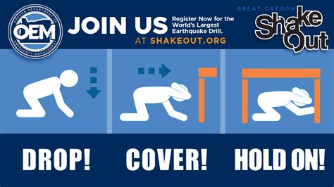 Great Oregon Shakeout Earthquake Drill Encourages Oregonians To