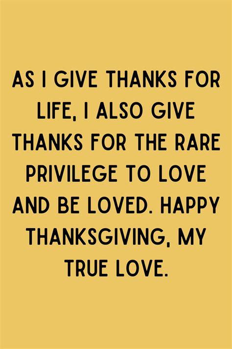 47+ Sweet Thanksgiving Love Quotes for Him - Darling Quote