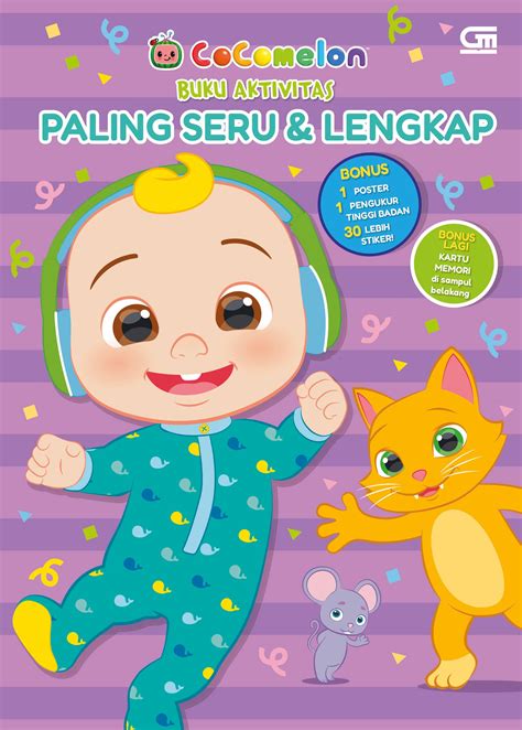 CoComelon Buku Aktivitas Paling Seru Lengkap Gramedia Pustaka Utama