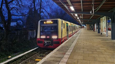 Mitfahrt in der S5 von Warschauer Straße bis Mahlsdorf in der BR 484