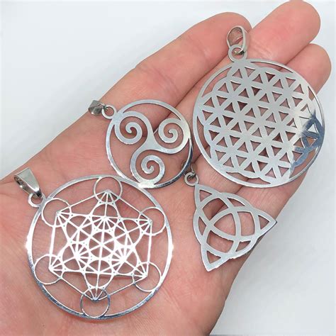 Cubo De Metatron Acero Quir Rgico