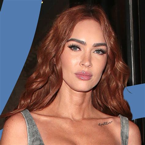 Goth Bride Megan Fox Just Debuted A Blonde Lob And Blunt Bangs Glamour Uk