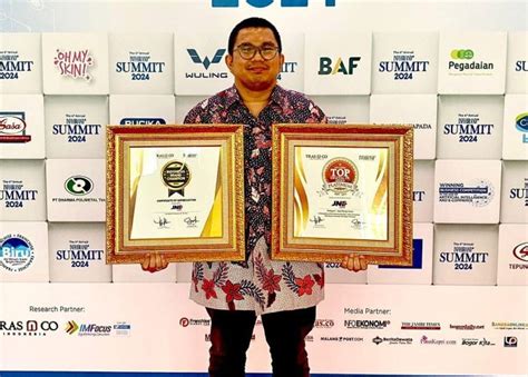 Jne Raih Dua Penghargaan Di Ajang The Th Annual Infobrand Summit