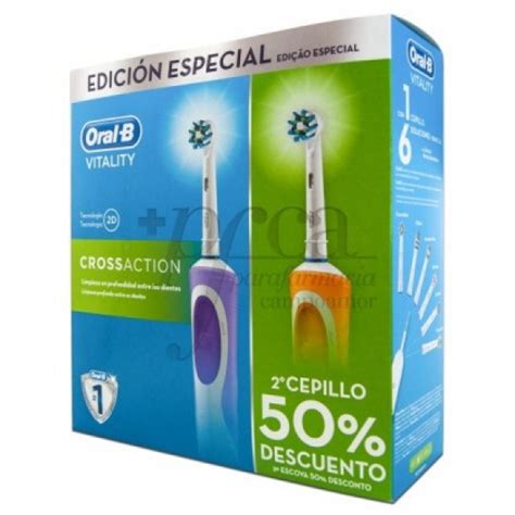 Oral B Cepillo Electrico Vitality Cross Action Promo Eurolifestore