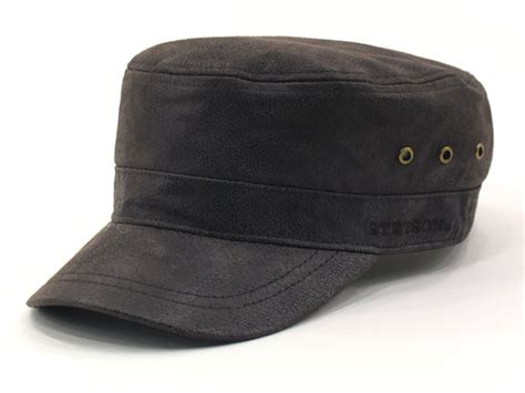 Gorra Army Stetson Piel YOQS