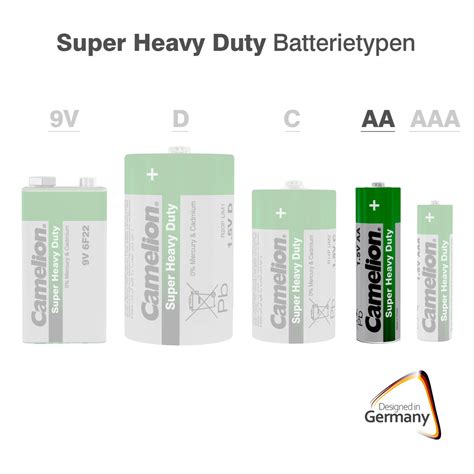 Camelion Super Heavy Duty Green Aa R Bp