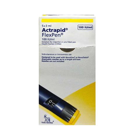 Actrapid 100iu3 Ml Flexpen Banglameds Online Pharmacy Medicine
