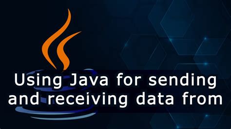 Using Java For Sending And Receiving Data From Iot Devices Youtube