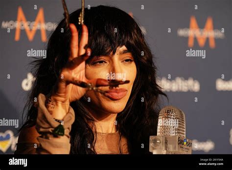 Sweden Entrant Loreen With The Trophy After Winning The Eurovision Song