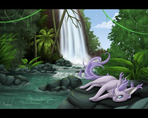 Waterfall Mist By Magicaitrevor On Deviantart