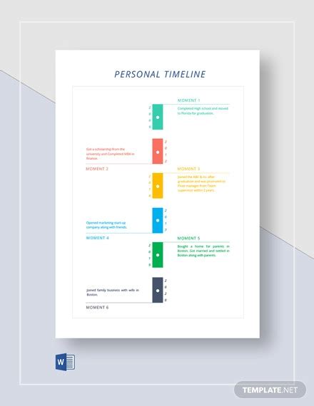 Personal Timeline - 27+ Examples, Format, How To Make, Pdf