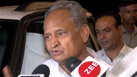 Ashok Gehlot On Rajasthan Political Crisis “well Resolve Internal