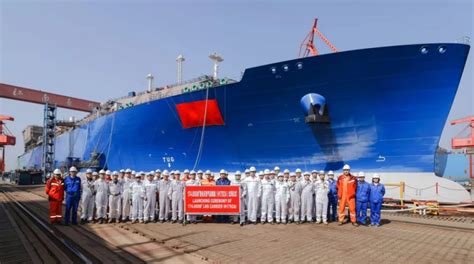 Hudong Zhonghua Launches Two LNG Carriers LNG Prime