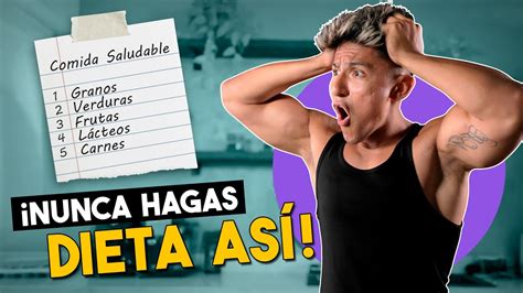 CÓmo Hacer Dieta En Principiantes Gana Músculo And Pierde Grasa Más Rápido Youtube