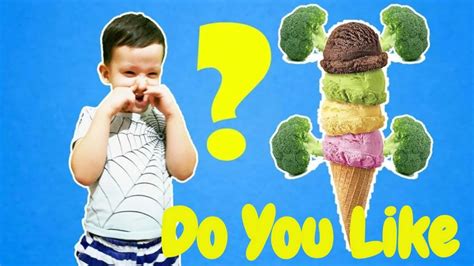 Do You Like Broccoli Ice Cream Super Simple Songs Youtube