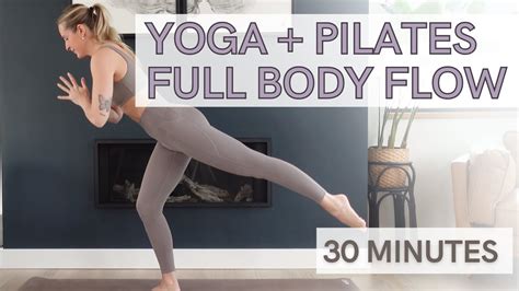 30 Min Yoga Pilates Flow Full Body Workout MIKMILL YouTube