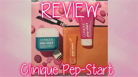 Set Clinique Pep Start Review EspaÑol Youtube