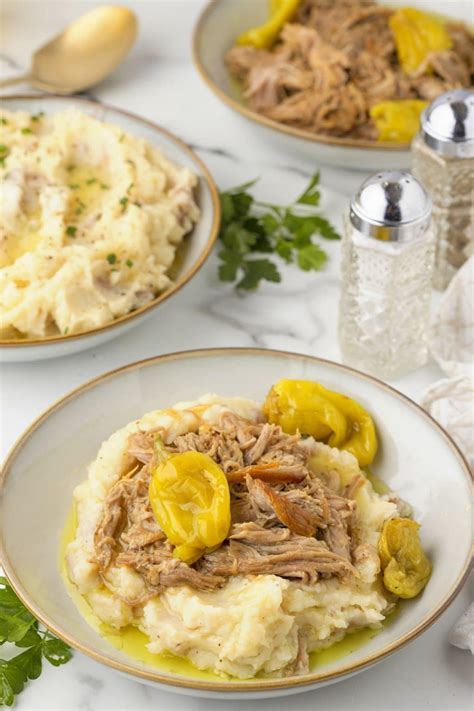 Slow Cooker Mississippi Pork Roast The BEST