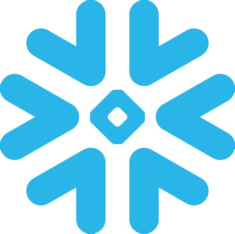 Snowflake logo png transparent png sharp details